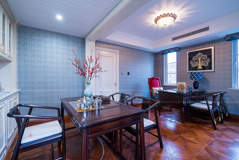 华府庄园7号楼全屋效果,华府庄园双拼别墅