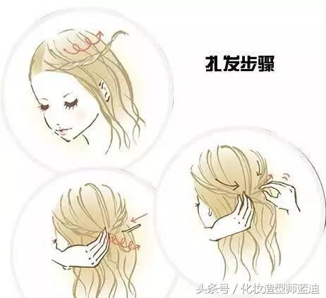 教你一招编头发慢动作,教你一招头发越来越好