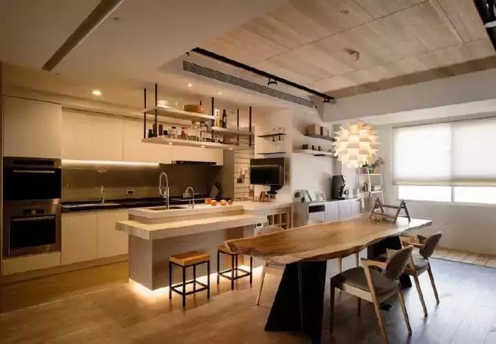 开放式厨房的十种痛苦,开放式厨房装修效果图