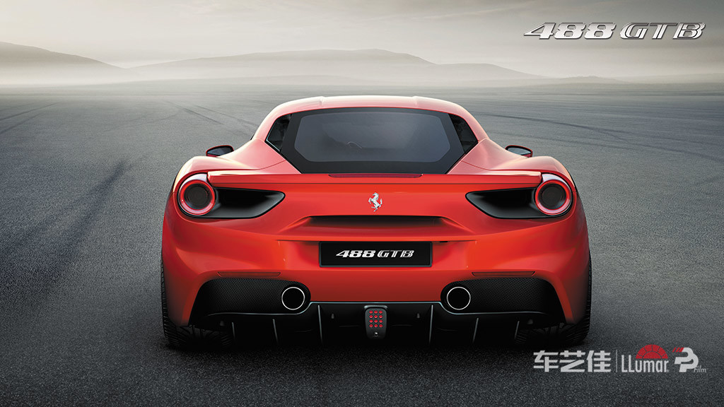 法拉利488车衣推介,法拉利488贴膜冰川蓝