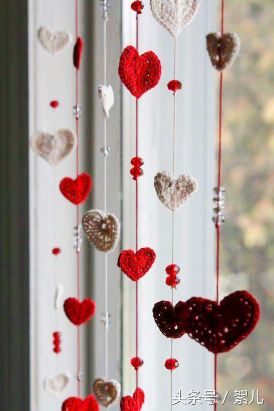 钩针家居饰品视频教程,钩针布置房间的装饰品