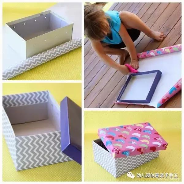 幼儿园纸盒足球手工,废物利用手工幼儿园足球