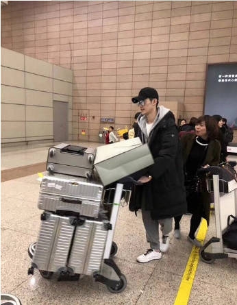 张翰海关安检,张翰机场海关检查