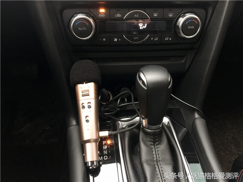 汽车麦克风车智乐k歌专用测评,车智乐随车唱麦克风
