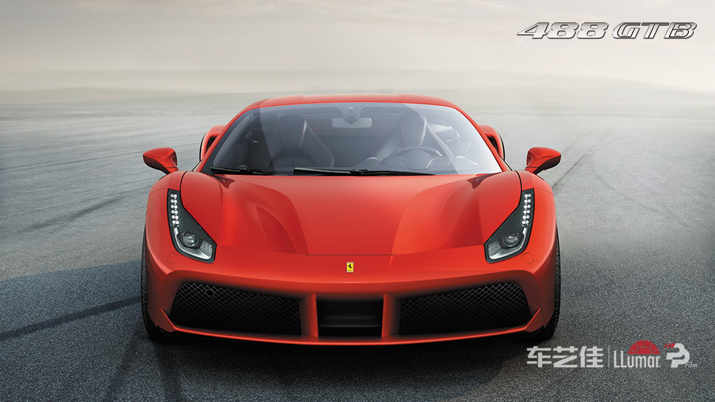 法拉利488车衣推介,法拉利488贴膜冰川蓝
