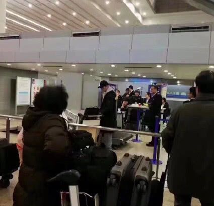 张翰机场海关检查,张翰机场检查海关