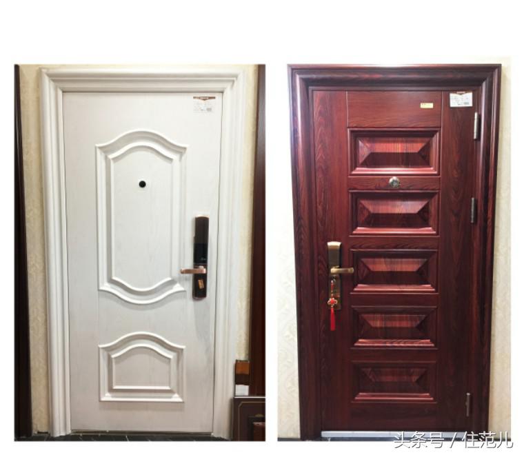 为什么防盗门的颜色都是猪肝红,红棕色防盗门