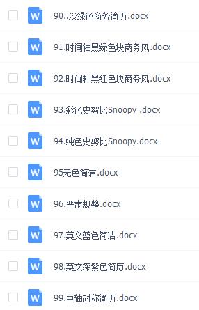 拿走这115份简历模版，就算应聘华为，也有时间刷屏李小璐