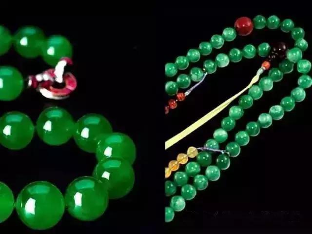 光绪翡翠朝珠,清朝翡翠朝珠108珠