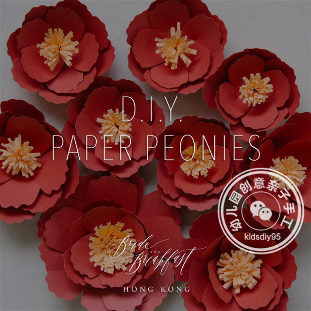 怎么用卡纸做牡丹花和郁金香,牡丹花手工制作卡纸小学