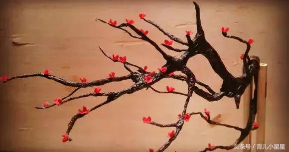 儿童梅花手工制作,儿童手工制作梅花