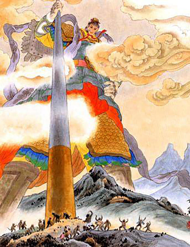 大禹是怎么样找到金箍棒的,大禹如何描述金箍棒