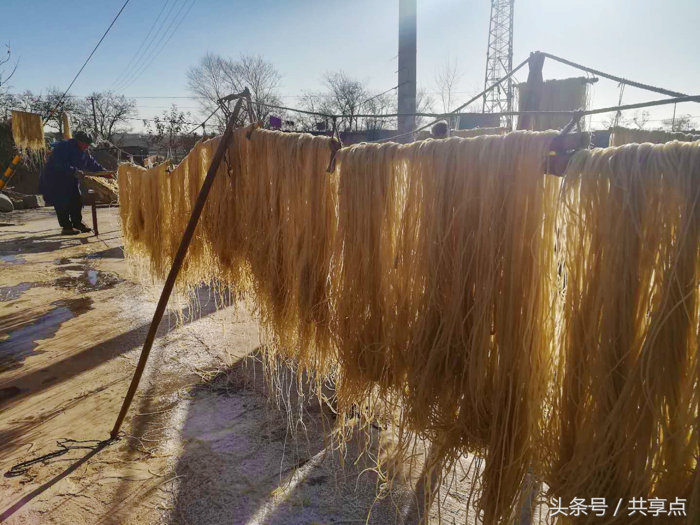 涉县纯红薯手工粉条,纯手工红薯粉条好吃不贵价格实惠