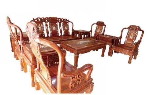 黄花梨色家具装修效果图,海南黄花梨家具图片大全