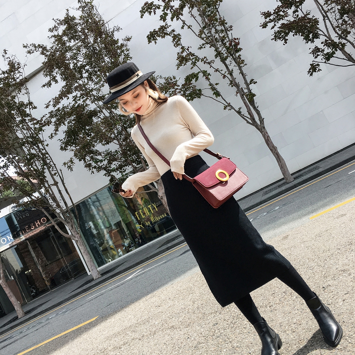 修身保暖打底袜,时尚达人都在buy