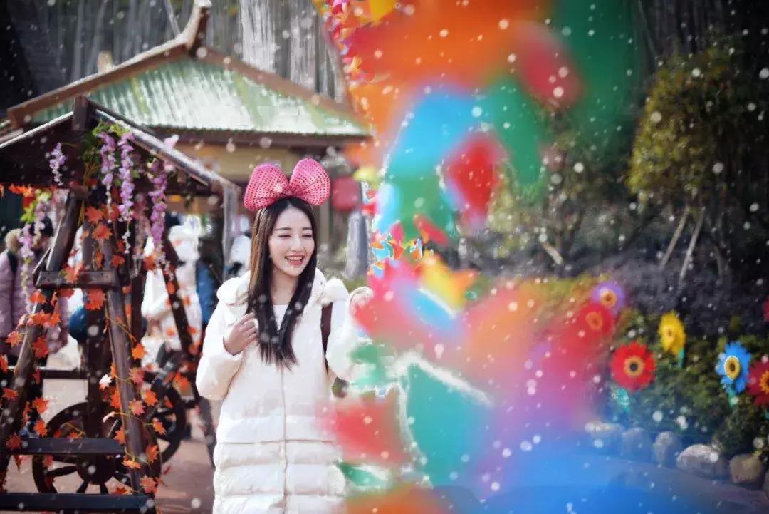 晒南昌雪景照得免费同道大叔玩偶啦!