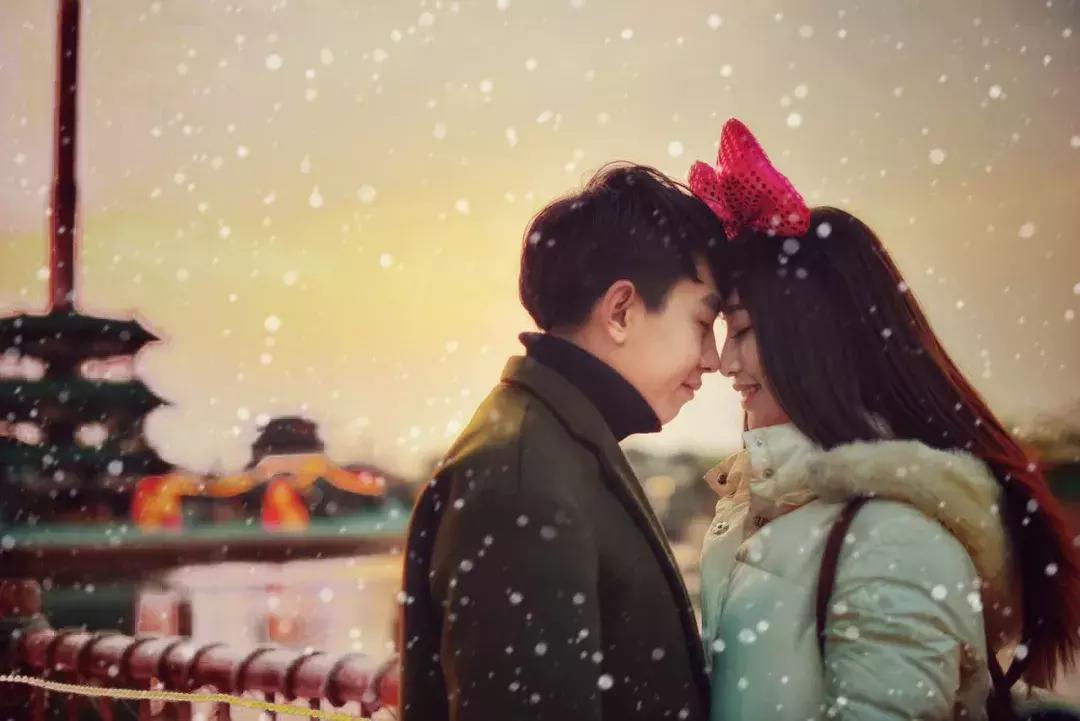 晒南昌雪景照得免费同道大叔玩偶啦!