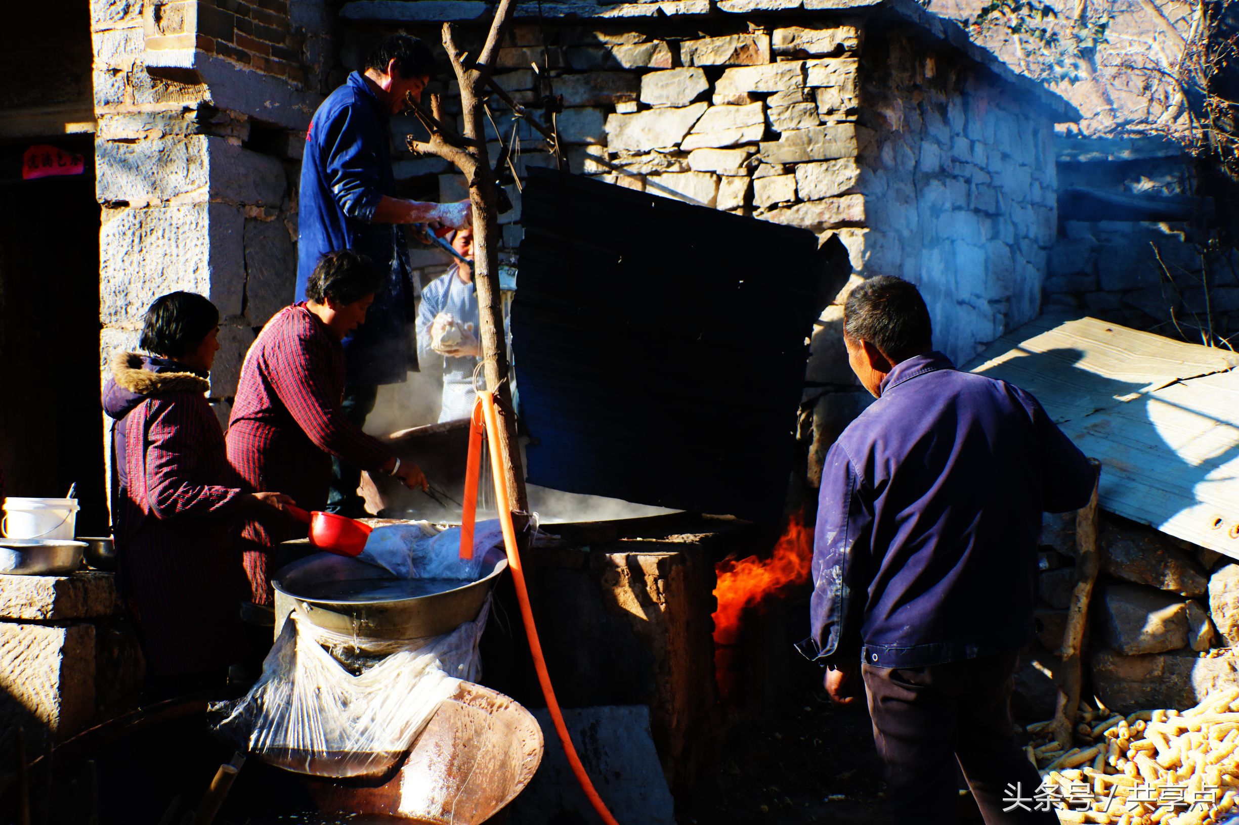 涉县纯红薯手工粉条,纯手工红薯粉条好吃不贵价格实惠