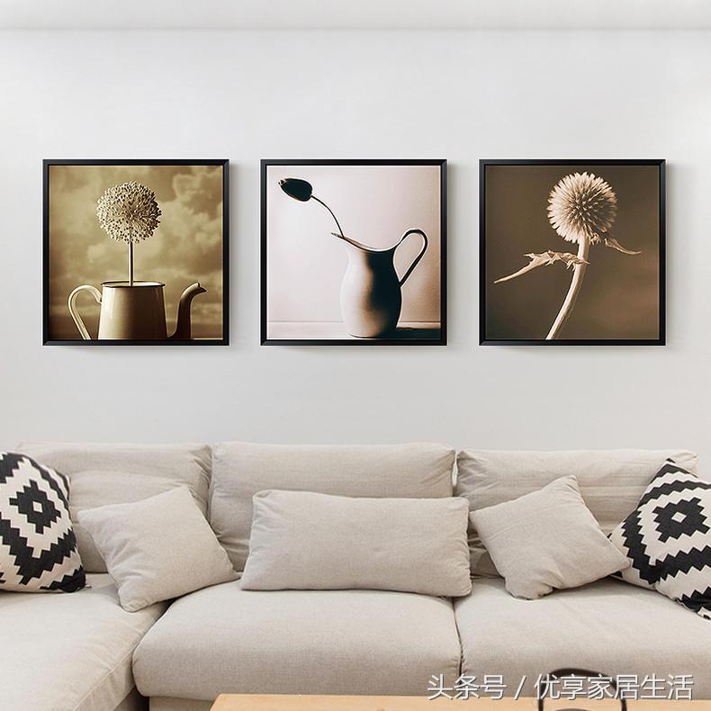现代简约高级感的装饰画,现代简约适合什么样的装饰画