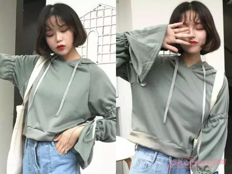 圆脸大脸女生适合什么短发,2020年圆脸流行发型短发24-30岁