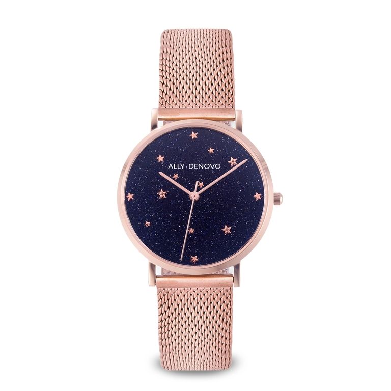 日本卖到缺货的AllyDenovo神秘星夜双錶带錶款台湾可以直接买