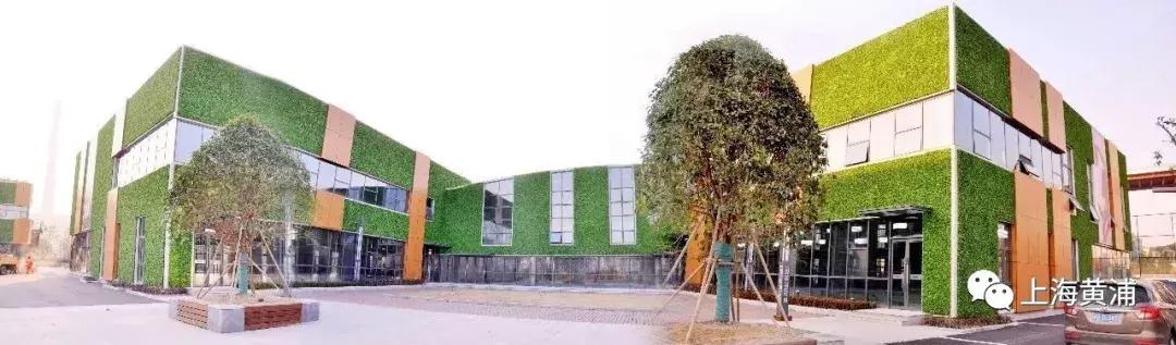 上海世博黄浦体育园入口,黄浦区滨江世博园区