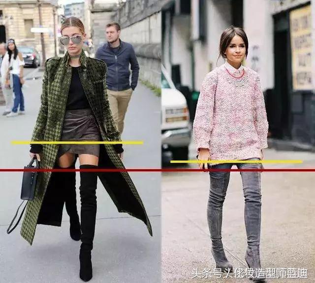 黑色过膝靴搭配抹胸裙,黑色过膝靴搭配图片