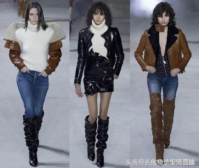 黑色过膝靴搭配抹胸裙,黑色过膝靴搭配图片