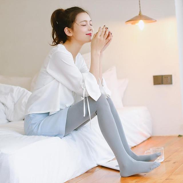 修身保暖打底袜,时尚达人都在buy