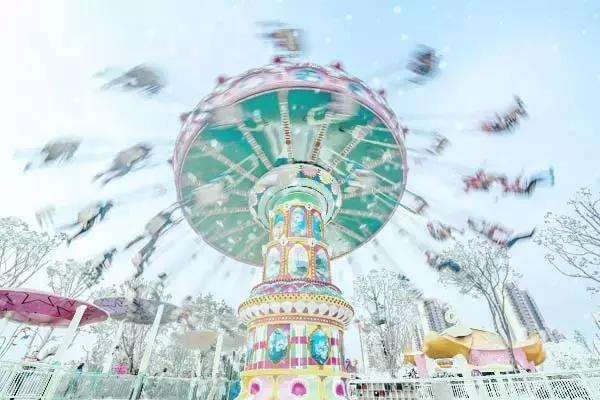 晒南昌雪景照得免费同道大叔玩偶啦!