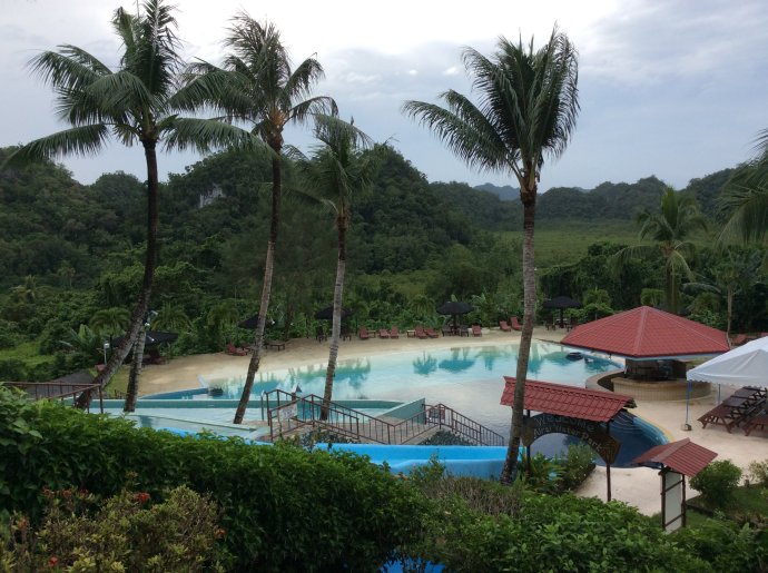 帕劳海底世界,帕劳七色海全景图