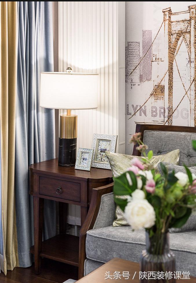 162方四室两厅摩登美式轻奢之家,162平米4室2厅多少钱