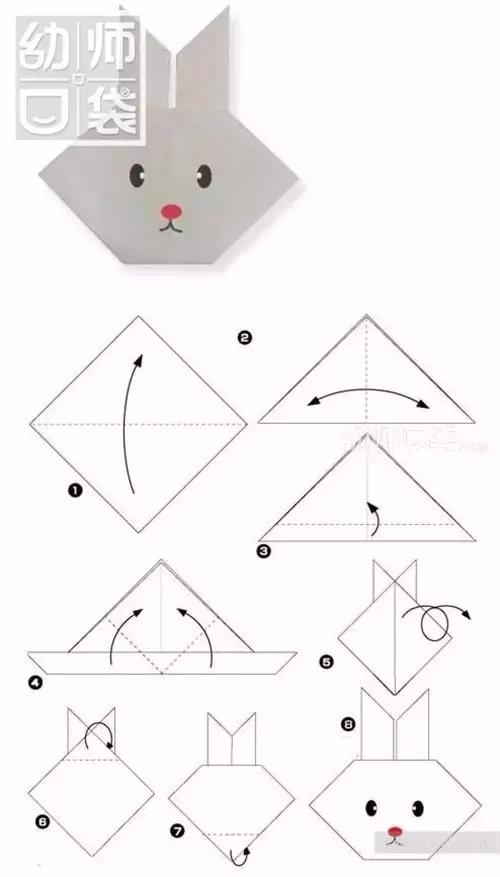 幼儿园小动物折纸大全简单又漂亮,折纸大全10000000种动物