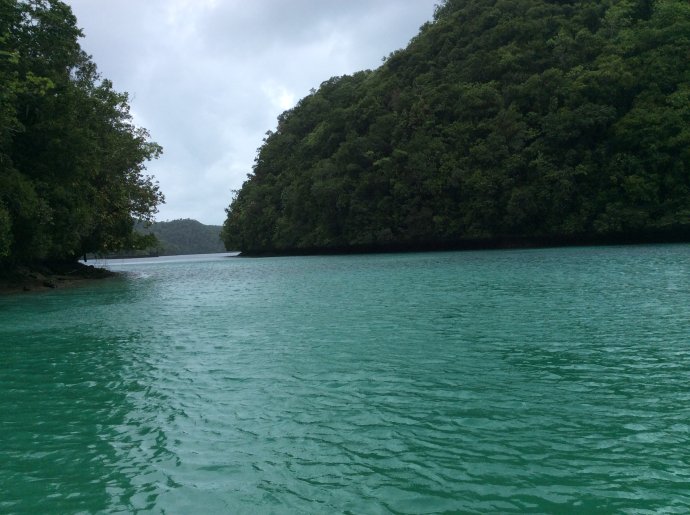 帕劳海底世界,帕劳七色海全景图