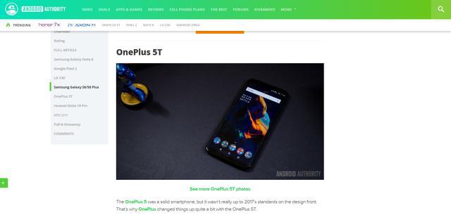 一加5t评测与小米6,一加5t评测大米