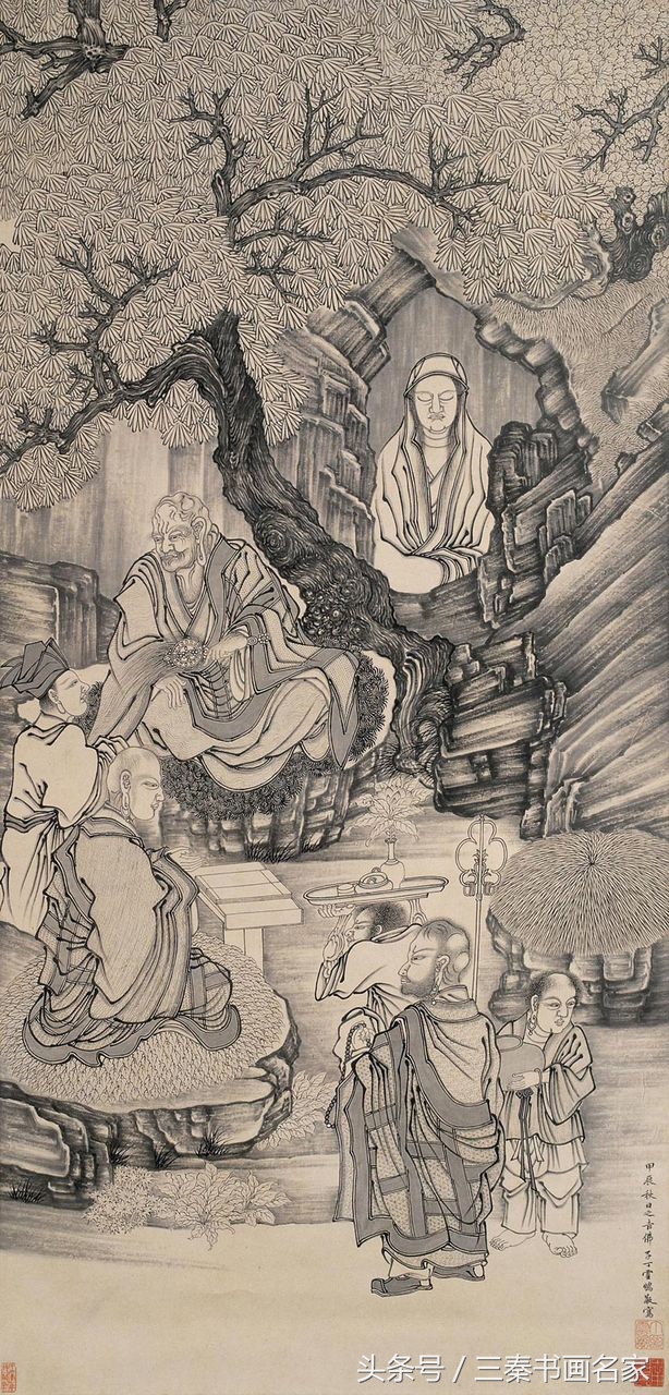 海外馆藏明清佛画,中国唐代佛画集萃