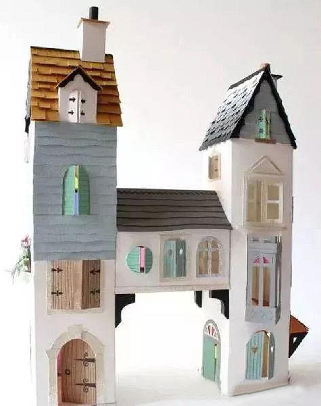 旧纸箱收纳盒怎么做,9-12岁自制学生零食收纳盒用纸箱