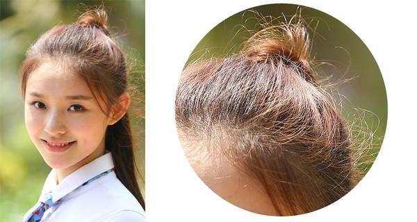 儿童碎头发发型,如何更好的固定碎头发发型