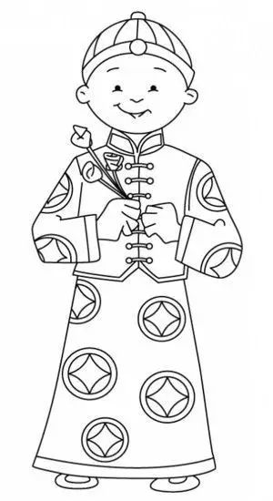 春节简笔画幼儿园简单,怎么画灯笼和鞭炮简笔画