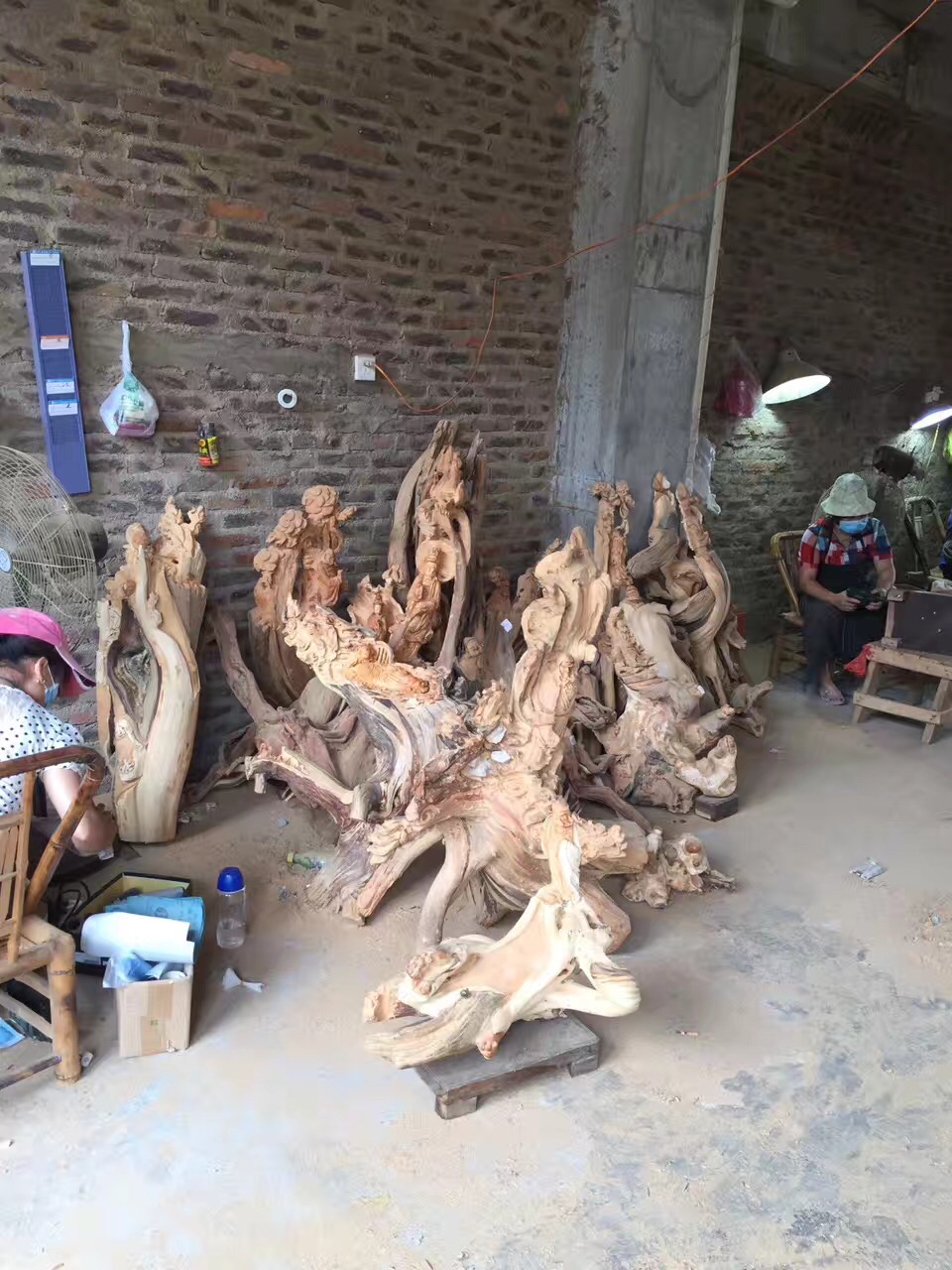 木雕根雕制作过程,木雕的根雕制作过程