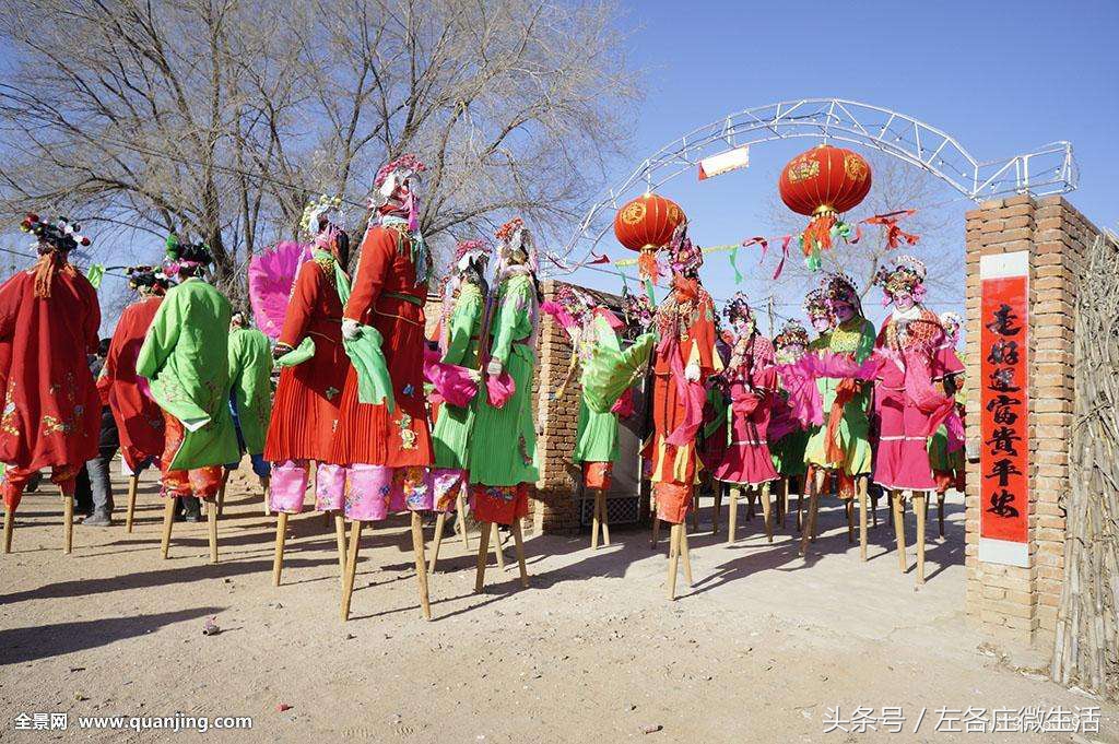 当年七十二道会道道精彩今天说说——左各庄的高跷会