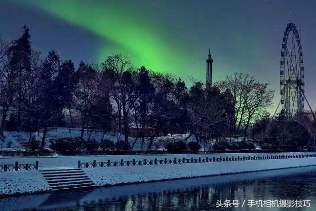 最普通的雪景拍摄感觉,看看你们拍的雪景是什么样的
