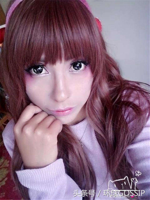 洋娃娃变妆,真人版洋娃娃妆容