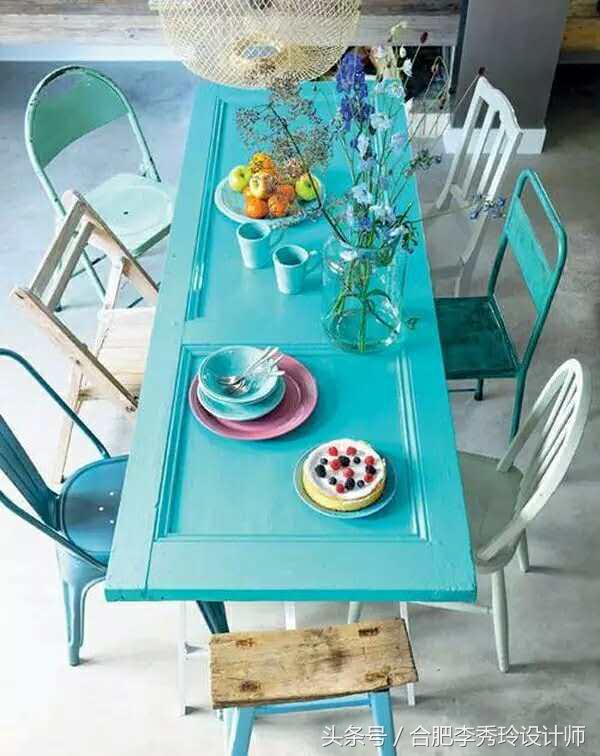 被嘲讽旧门板舍不得扔太小气，简单改造后晒群里，小区瞬间炸开锅