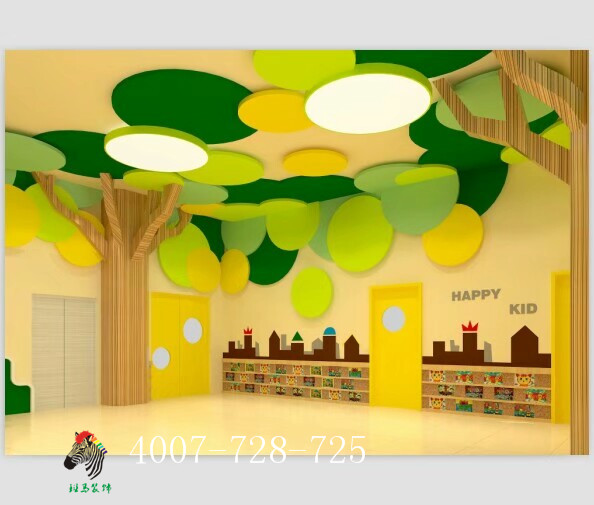 幼儿园以环保为主题的环创主题墙,怎么正确打造幼儿园室内设计