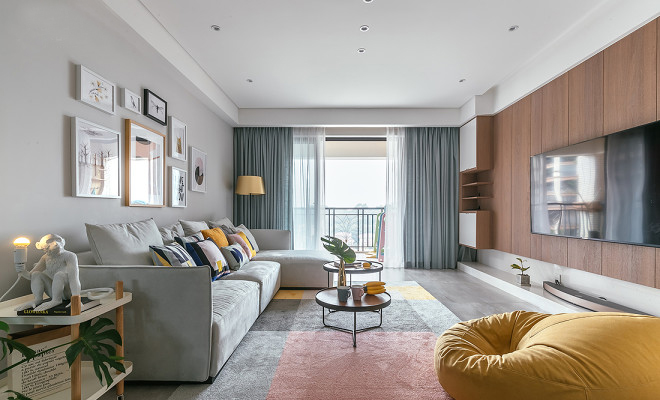 南昌新地阿尔法一期,家有一老一小