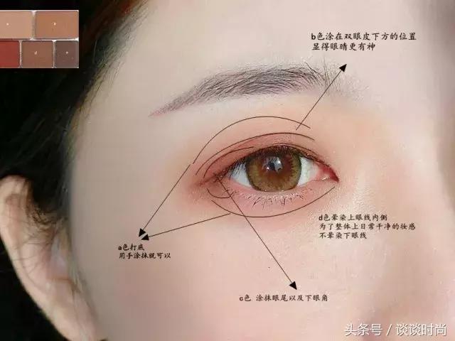 网红小猪9色土豆泥眼影盘教程,眼影盘推荐网红爆款带镜子刷子