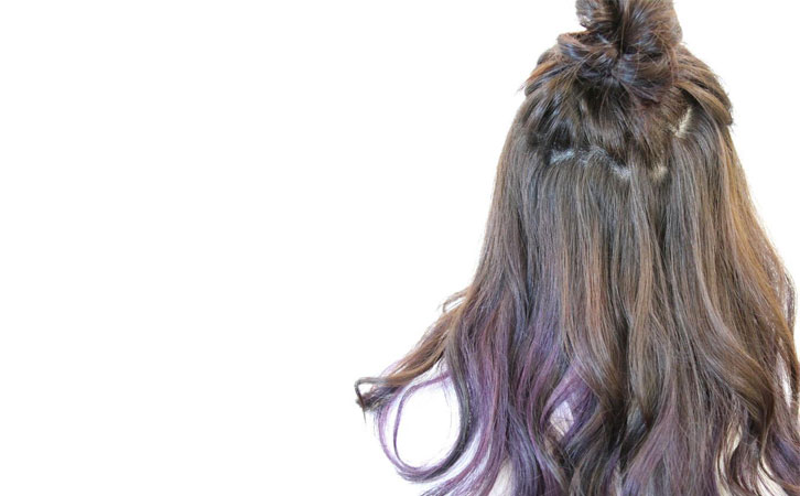 丸子头怎么扎好看又蓬松中长发,杨幂花瓣丸子头的简单扎法蓬松