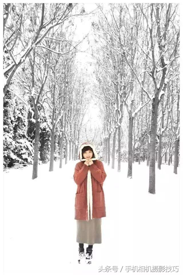 最普通的雪景拍摄感觉,看看你们拍的雪景是什么样的