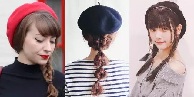 冬季帽子搭配短发小技巧,冬季帽子搭配发型
